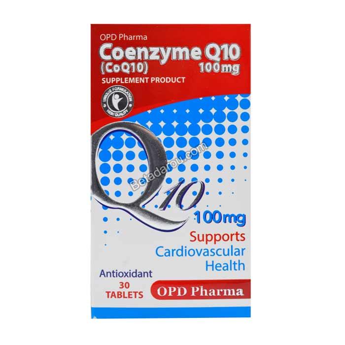 قرص کوآنزیم کیوتن 1000 میلی گرم OPD PHARMA CO ENZYME Q10