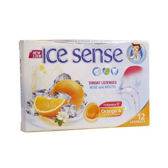 آبنبات سرد پرتقال و اکالیپتوس ICE SENSE+C