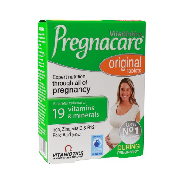 قرص پرگناکر ویتابیوتیکس PREGNACARE ORIGINAL