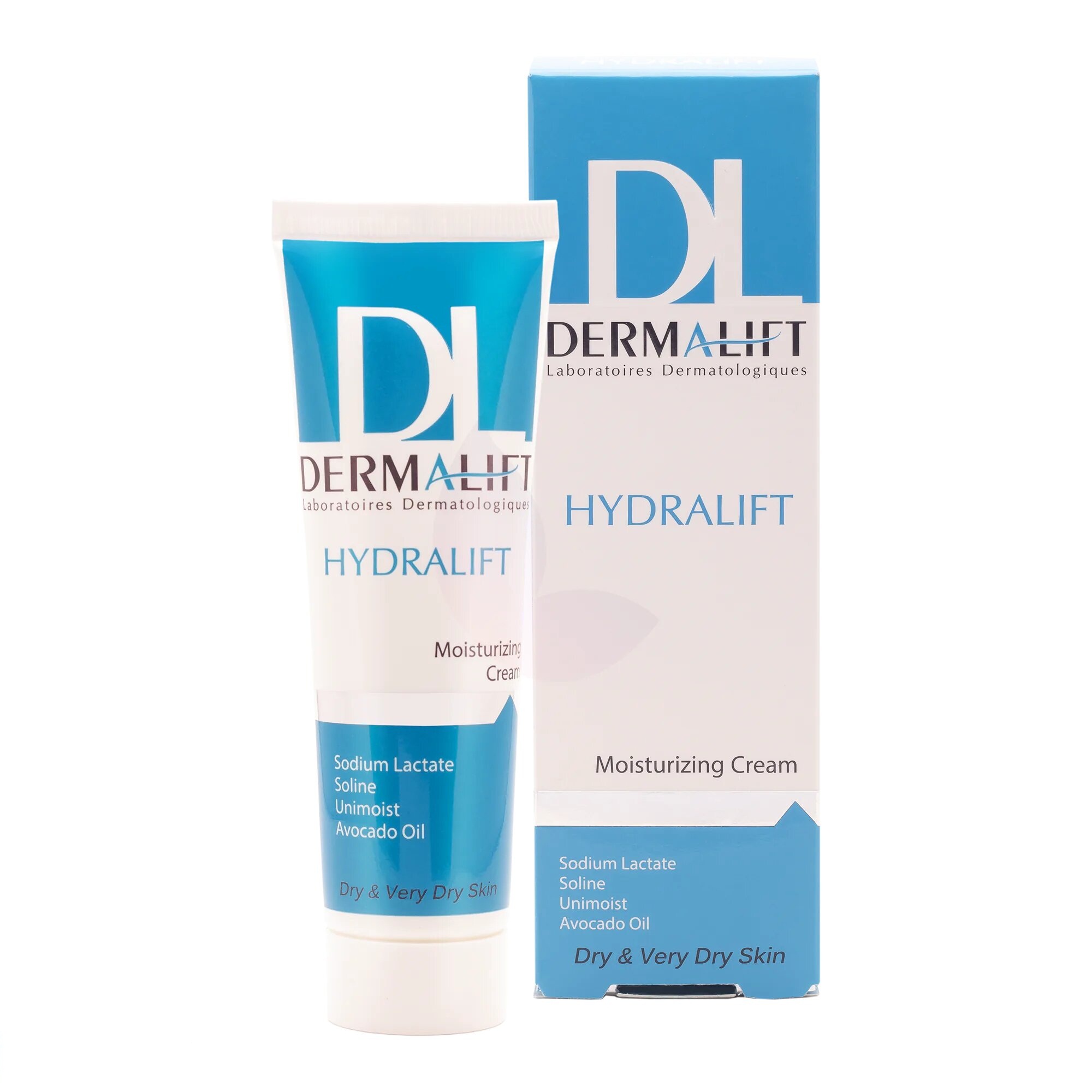 کرم مرطوب کننده پوست های خشک و خیلی خشک درمالیفت HYDRALIFTT MOISTURIZING CREAM DERMALIFT