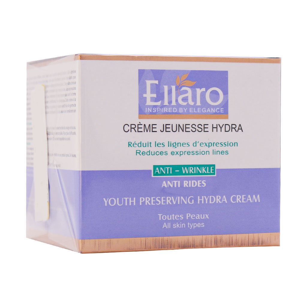 کرم یوس هیدرا الارو YOUTH PRRESERVING HYDRA CREAM  ELLAAROO