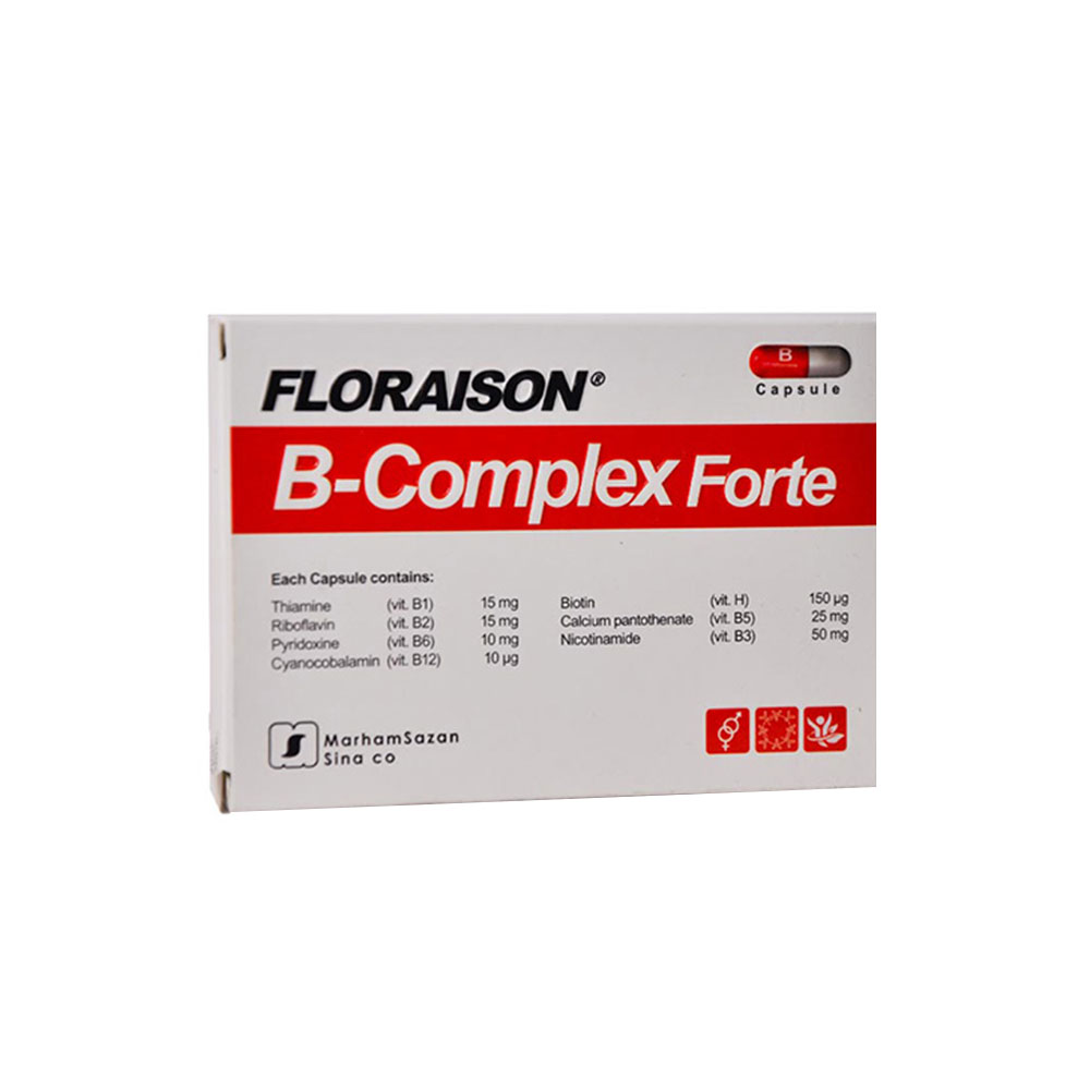 کپسول ب کمپلکس فورت فلوریسون B-COMPLEX FORTE FLORAISON