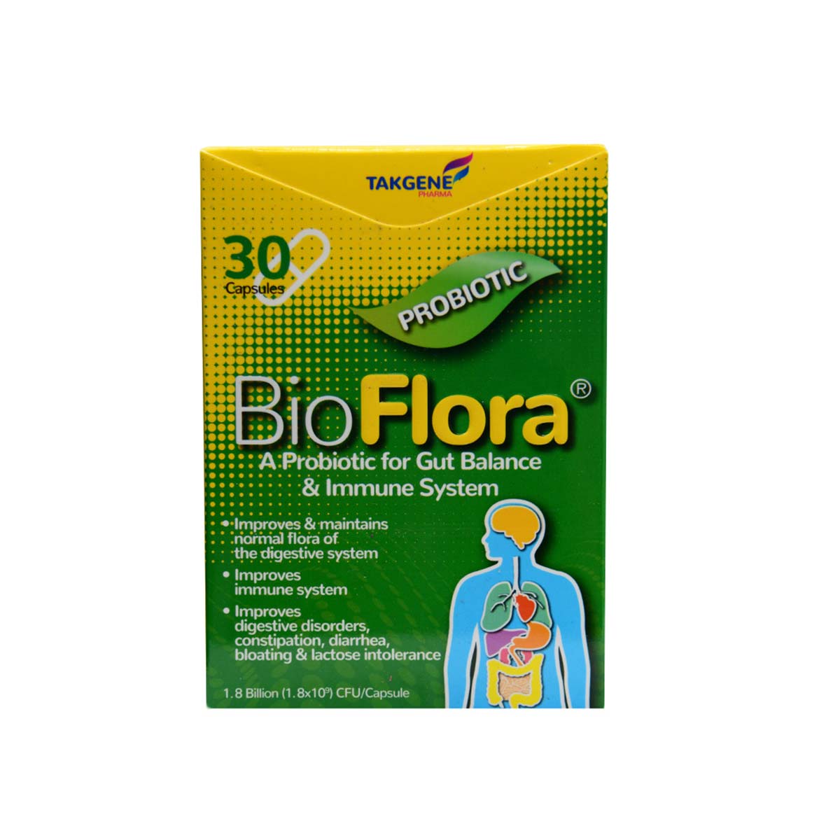 کپسول بایو فلورا BIO FLORA TAKGENE PHARMA