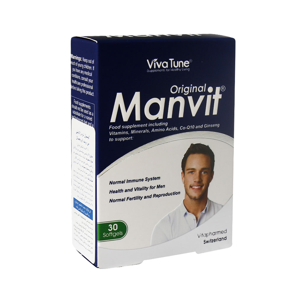 کپسول نرم من ویت اورجینال ویوا تون ORIGINAL MANVIT VIVA TUNE