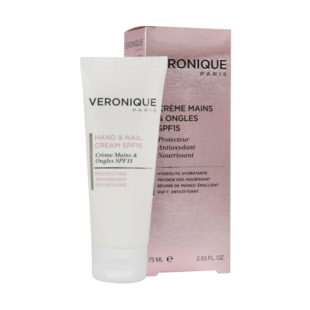 کرم دست و ناخن SPF 15 ورونیک HAND AND NAIL CREAM SPF 15 VERONIQUE