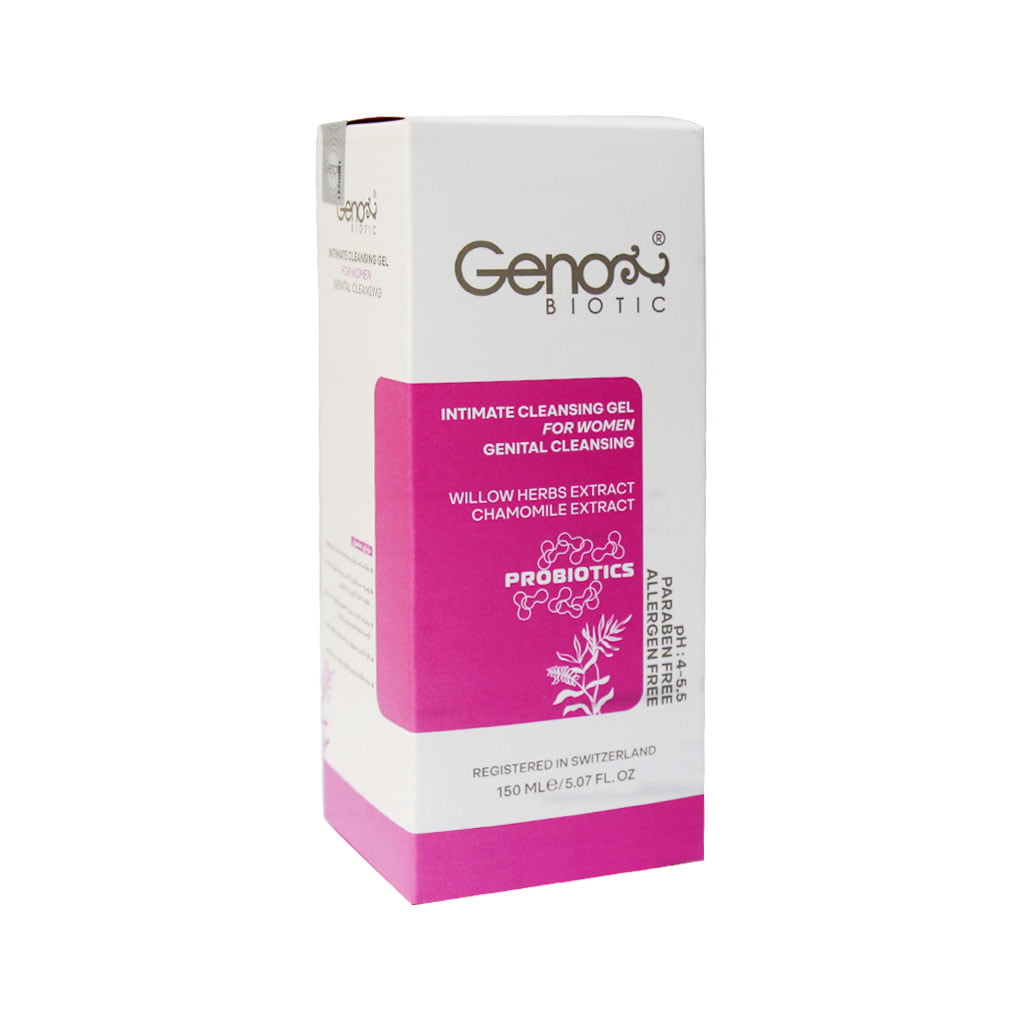 ژل بهداشتی پروبیوتیک بانوان ژنوبایوتیکGENABIOTIC INTIMATE CLEANSING GEL FOR WOMEN