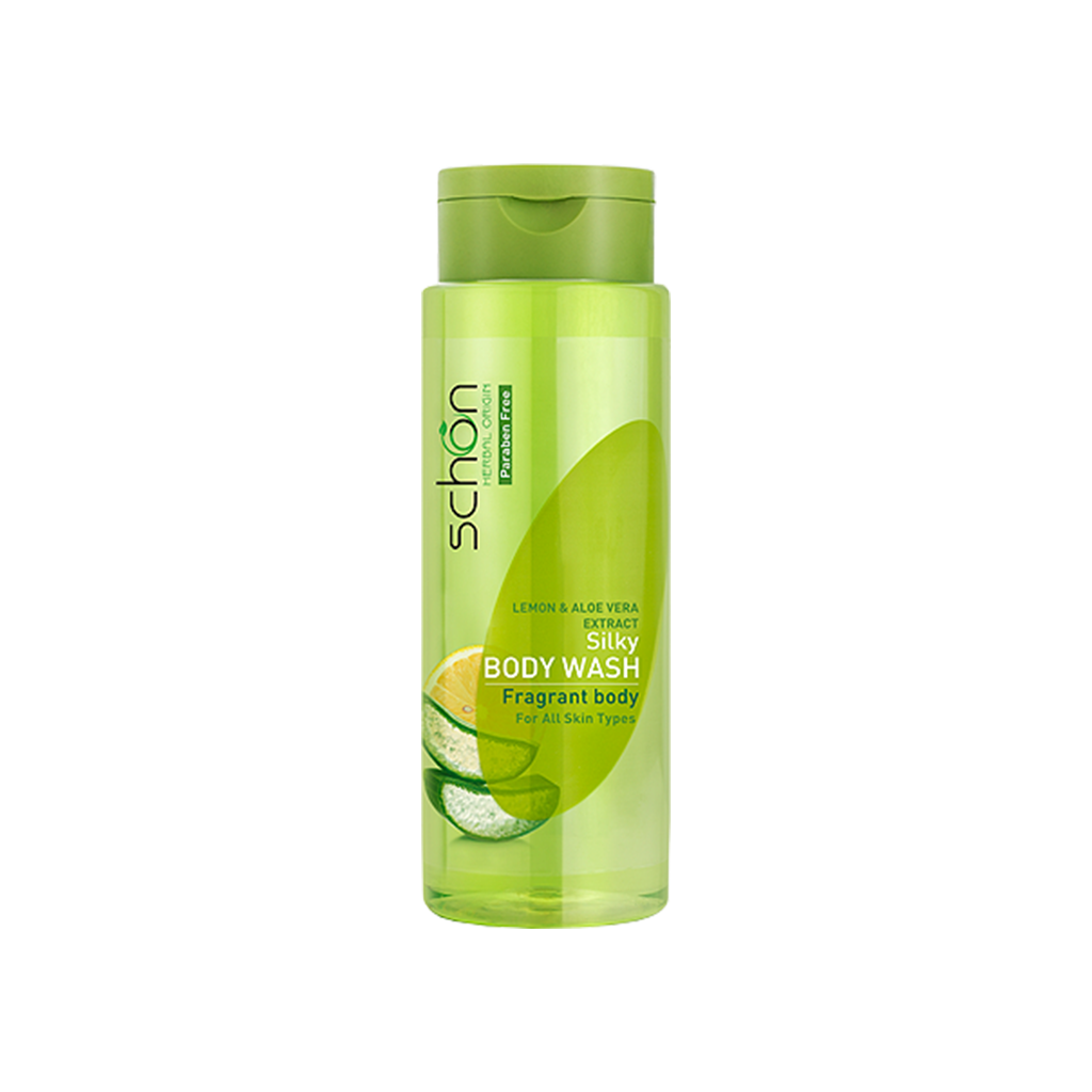 شامپو بدن لیمو و آلوئه ورا شون SCHON LEMON AND ALOEVERA EXTRACT BODY WASH FOR ALL SKINS