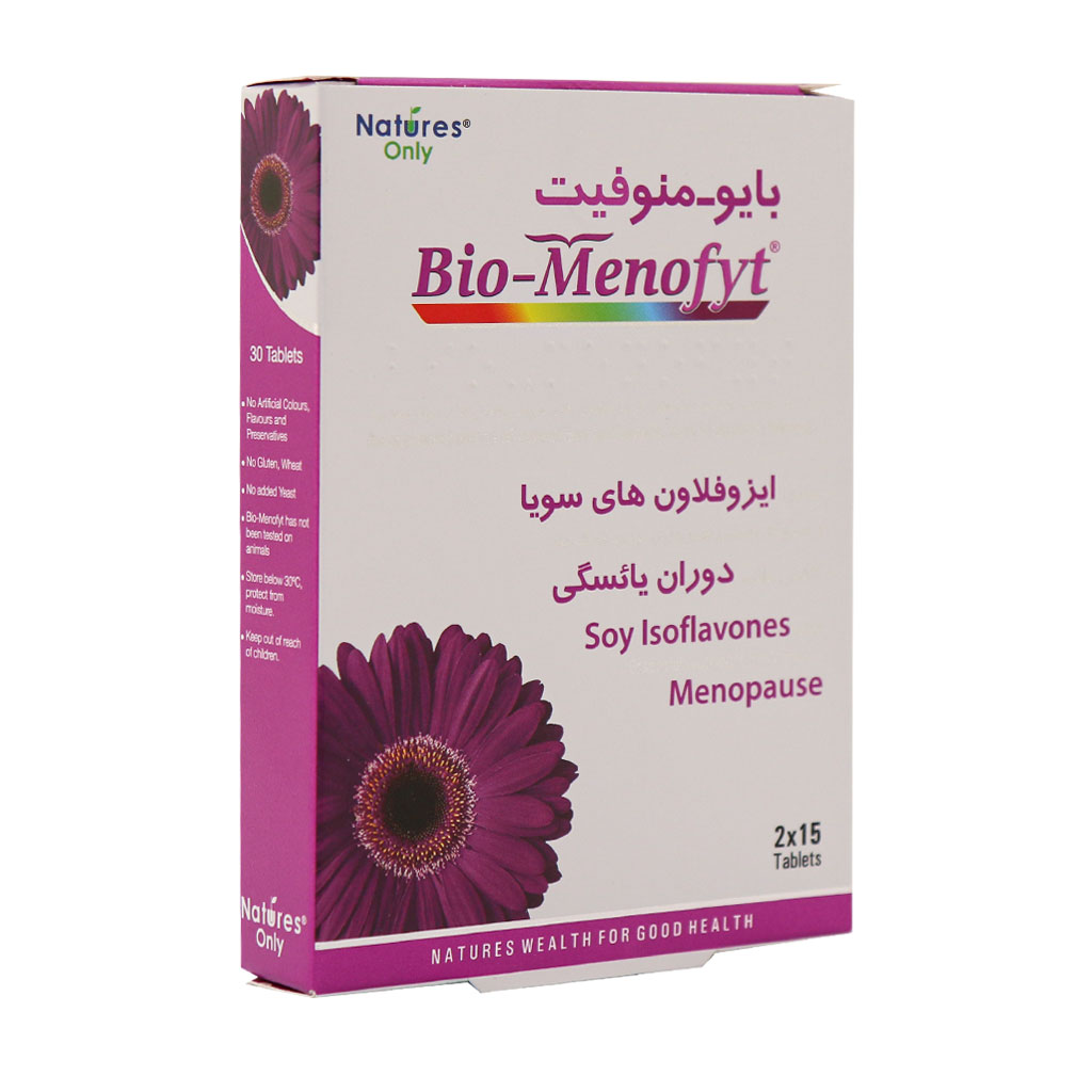 قرص بایو منوفیت نیچرز اونلی NATURES ONLY BIO MENOFYT ۳۰ TABLETS