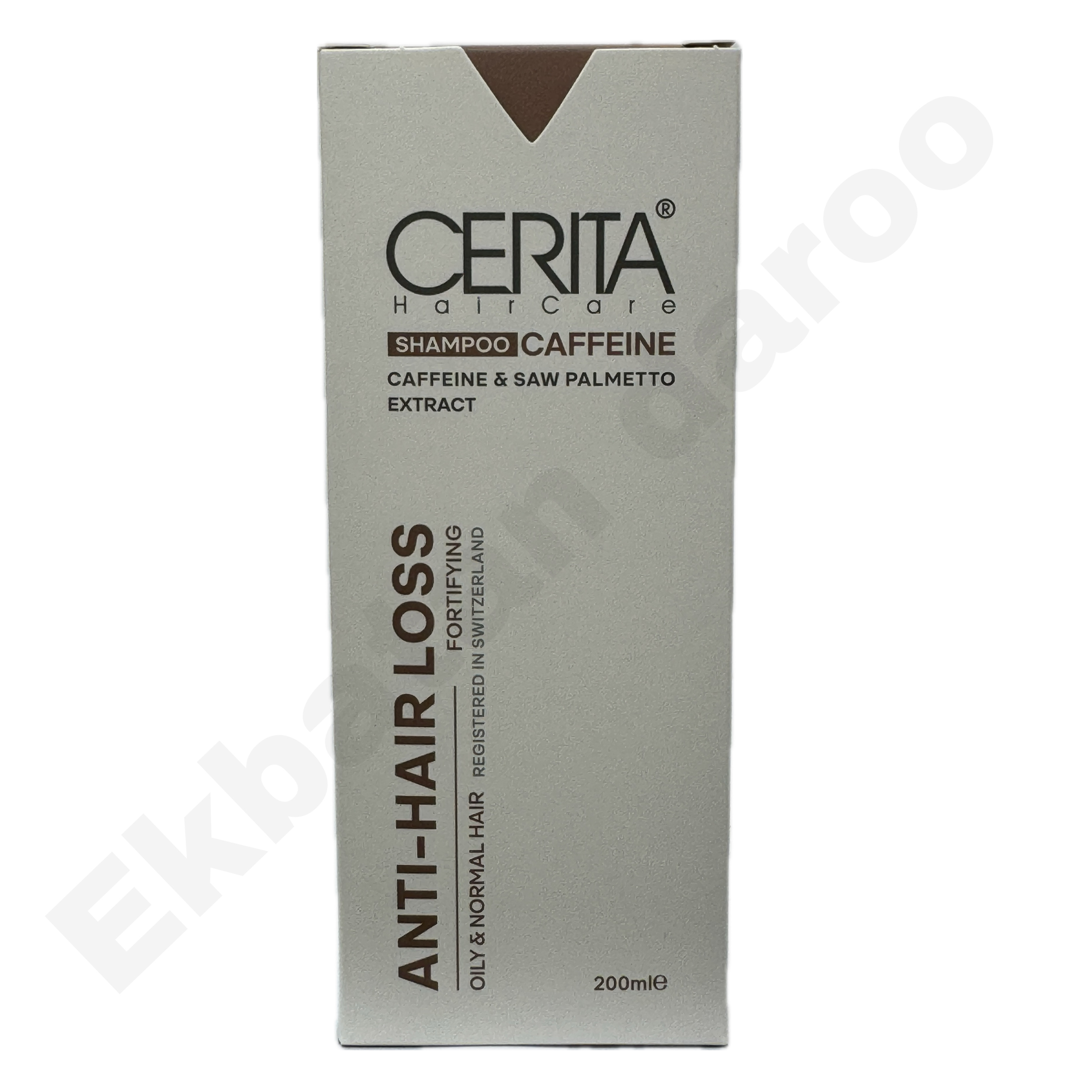 شامپو ضد ریزش کافئین سریتا CAFFEINE SHAMPOO CERITA